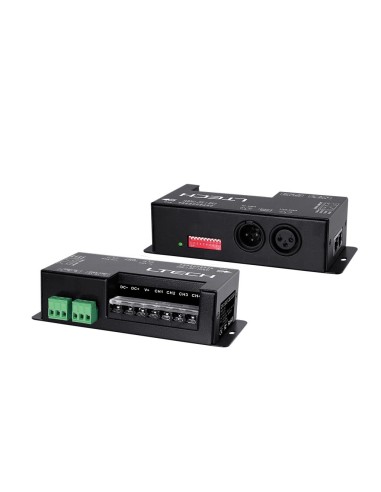 HIGH POWER DMX CONTROLLER FOR LED STRIPS - 4 CHANNELS