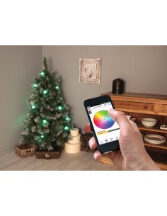 Colourlight - 8 m - 16 RGB-Lampen - schwarze Leitung - 12 V 2