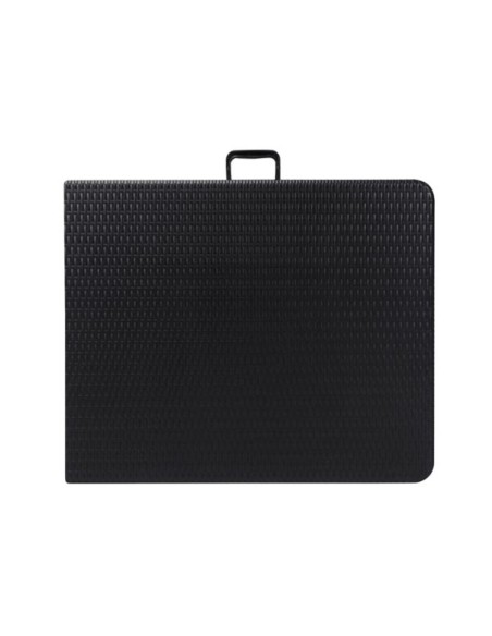 TABLE PLIANTE - IMITATION ROTIN - 180 x 75 x 74 cm