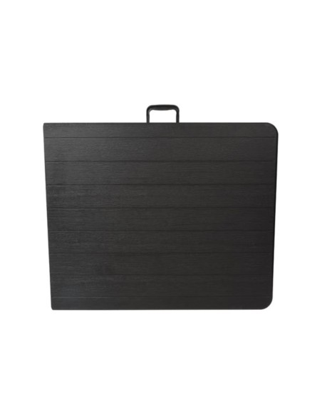TABLE PLIANTE - IMITATION BOIS - 180 x 75 x 74 cm
