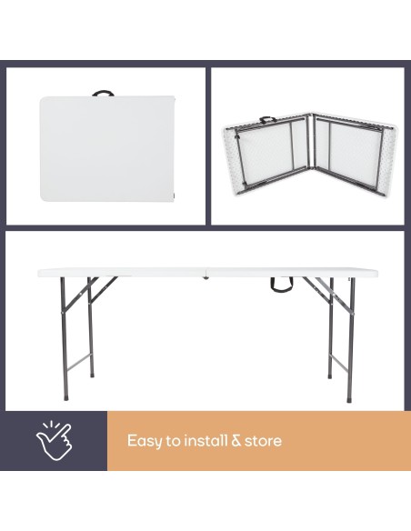 VOUWTAFEL - 180 x 70 x 74 cm