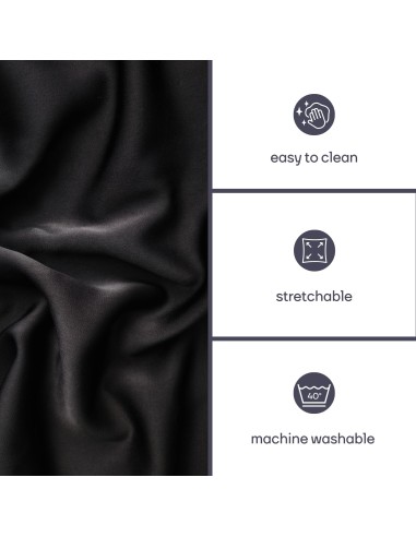 Husse für rechteckigen Tisch - Stretchstoff -...