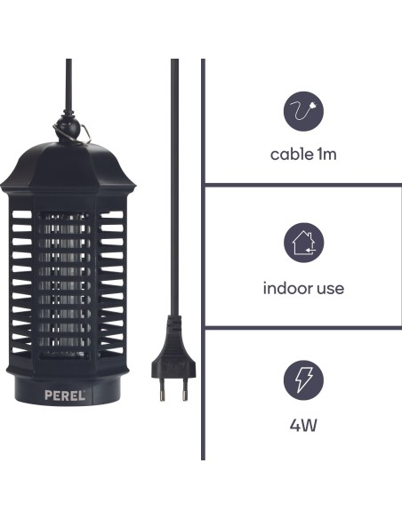 ELEKTRISCHE INSECTENVERDELGER - 4 W