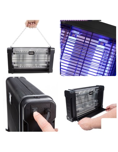 Insectenverdelger 360° - binnen gebruik - 2 x 10 W