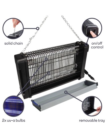 Insect killer 360° - 2 x 10 W