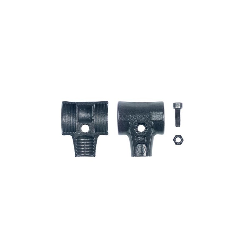 Wiha Hammer housing set with screw and locknut for Safety soft-faced hammer (26669) 40 mm