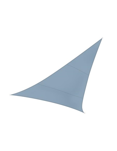 SHADE SAIL - TRIANGLE - 3.6 x 3.6 x 3.6 m - COLOUR: LIGHT SLATE GREY