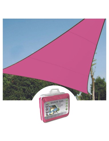 VOILE SOLAIRE - TRIANGLE - 3.6 x 3.6 x 3.6 m - COULEUR: FUCHSIA