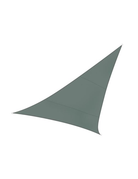 SHADE SAIL - TRIANGLE - 3.6 x 3.6 x 3.6 m - COLOUR: GREEN GREY