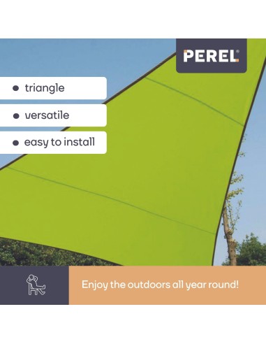 SHADE SAIL - TRIANGLE - 3.6 x 3.6 x 3.6 m -...