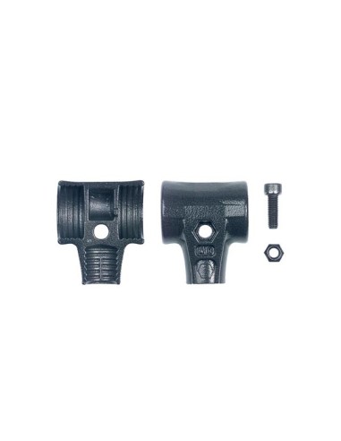 Wiha Hammer housing set with screw and locknut for Safety soft-faced hammer (26672) 80 mm