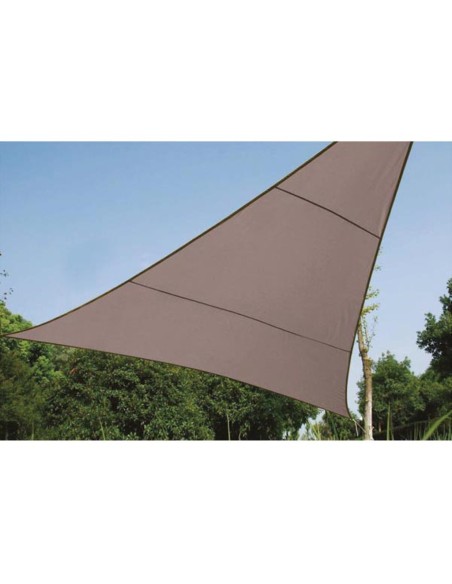 SHADE SAIL - TRIANGLE - 3.6 x 3.6 x 3.6 m - COLOUR: TAUPE