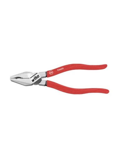 Wiha Combination pliers Classic with DynamicJoint® and OptiGrip with extra long cutting edge (26706) 180 mm