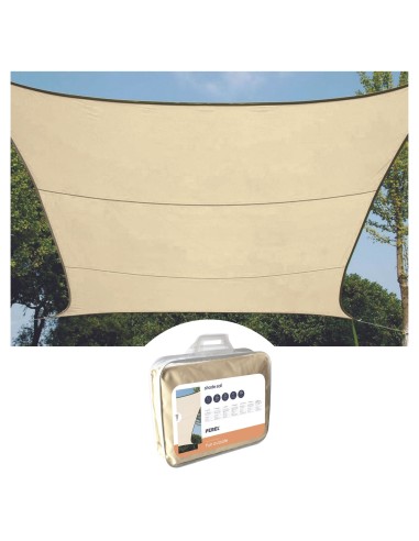 SHADE SAIL - SQUARE - 3.6 x 3.6 m - COLOUR: CREAM