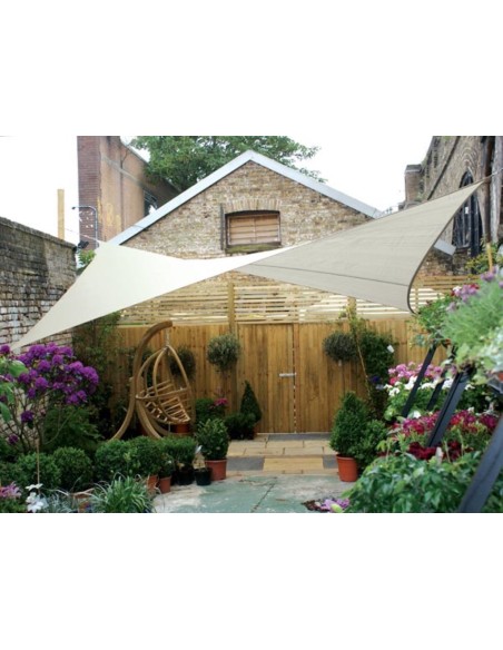 SHADE SAIL - SQUARE - 3.6 x 3.6 m - COLOUR: CREAM