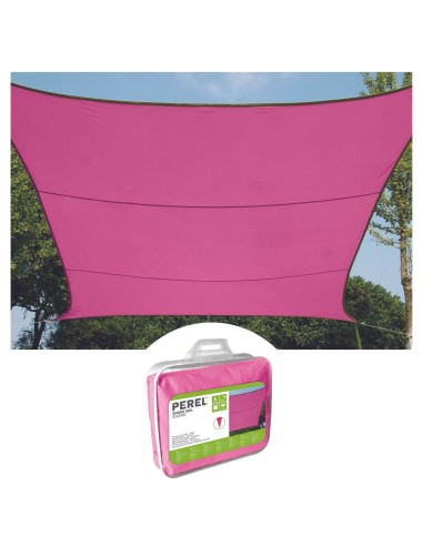 VOILE SOLAIRE - CARRÉ - 3.6 x 3.6 m - COULEUR: FUCHSIA