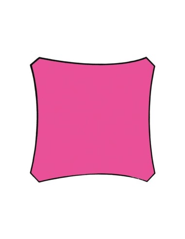 VOILE SOLAIRE - CARRÉ - 3.6 x 3.6 m - COULEUR:...