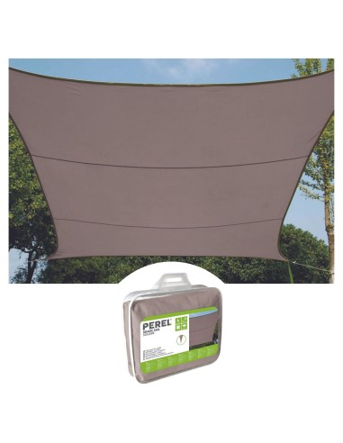 SHADE SAIL - SQUARE - 3.6 x 3.6 m - COLOUR: TAUPE