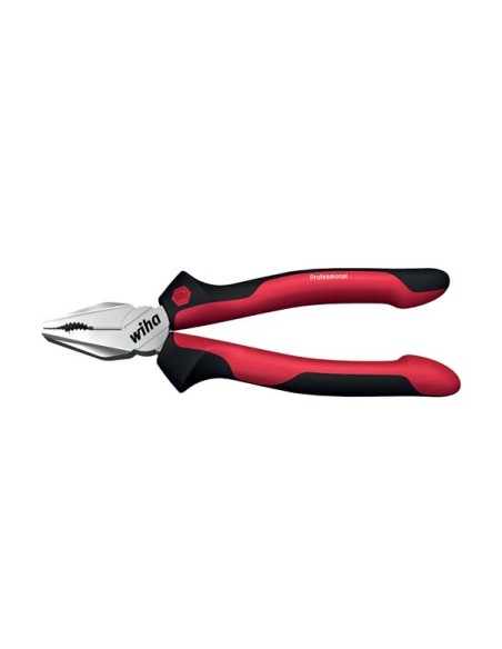 Wiha Combinatietang Professional met DynamicJoint® en OptiGrip met extra lang snijvlak (26710) 200 mm