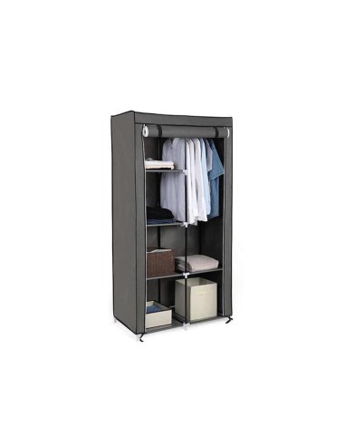 Storage cabinet - Grey - 89 x 44,5 x 169 cm