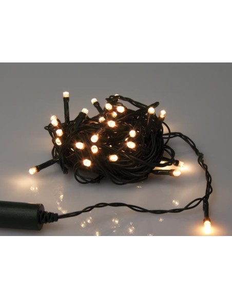 Novalight LED - 6 m - 40 lampes blanc arizona - fil vert