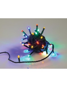 Novalight LED - 6 m - 40 mehrfürbige Lampen - grünes...
