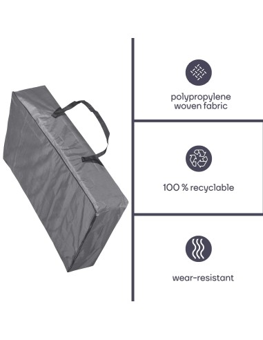 Outdoor cover bag for pallet cushions