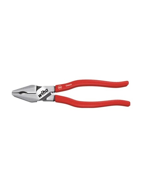 Wiha Krachtcombinatietang Classic met DynamicJoint® en OptiGrip met extra lang snijvlak (26712) 200 mm