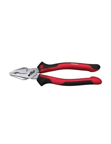 Wiha High-leverage combination pliers Professional with DynamicJoint® and OptiGrip with extra long cutting edge (26713) 200 mm