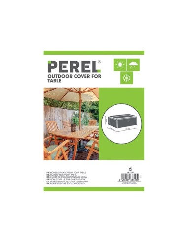 Schutzhülle für Gartentisch - max. 180 cm