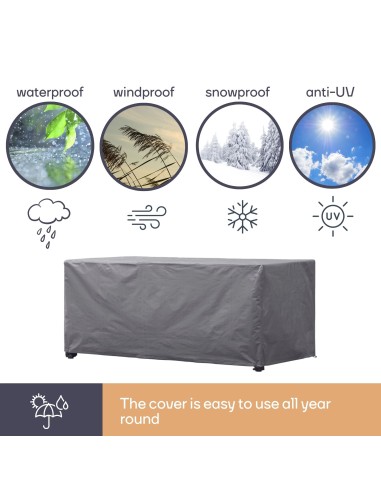 Outdoor cover for table up to 220 cm