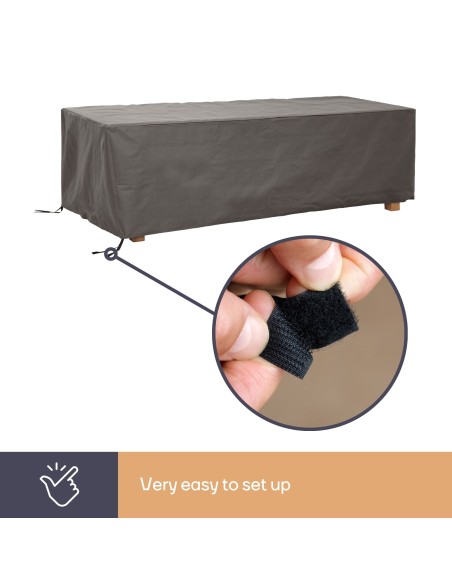 Schutzhülle für Gartentisch - max. 300 cm