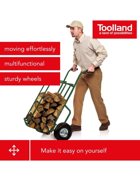 STEEKWAGEN VOOR HOUT - MAX. BELASTING 250 kg