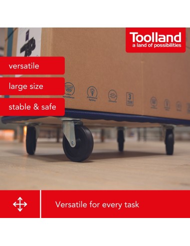 TRANSPORT-ROLLER - RECHTECKIG - 650 x 400 mm -...