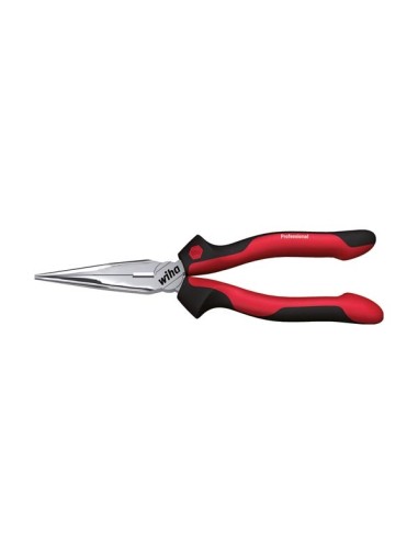 Wiha Needle-nose pliers Professional with cutting edge straight shape (26719) 160 mm