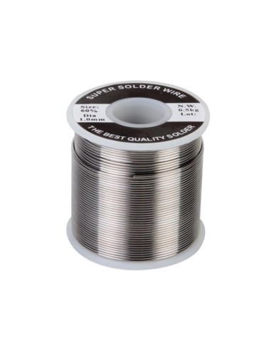 SOLDER Sn 60% Pb 40% - 1 mm 500 g