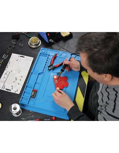 SOUDURE Sn 60% Pb 40% - 1% FLUX 0.8 mm 500 g