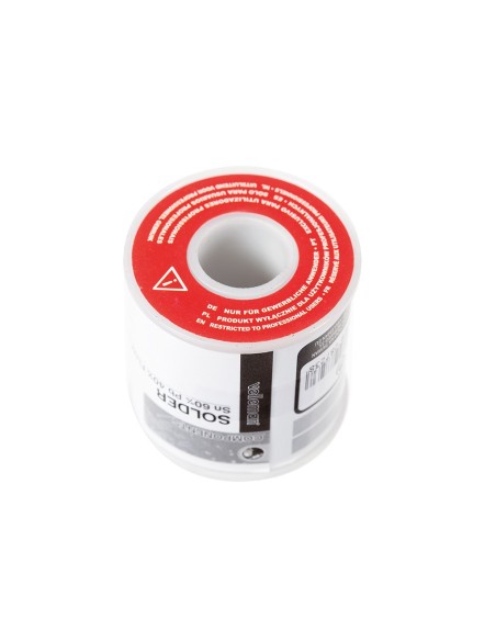 SOLDER Sn 60% Pb 40% - 1% FLUX 0.8 mm 500 g