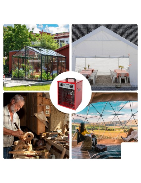 HEIZLÜFTER - 3300 W - IP24