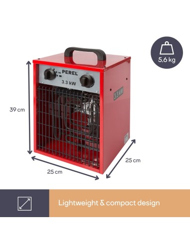 THERMOVENTILATEUR - 3300 W - IP24