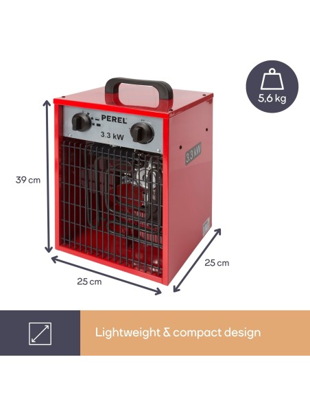 HEIZLÜFTER - 3300 W - IP24