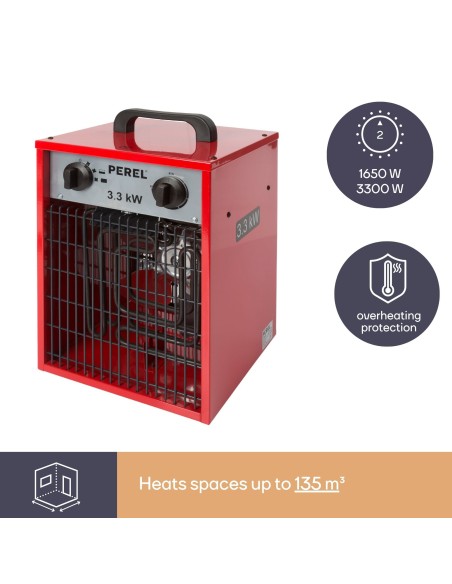 HEIZLÜFTER - 3300 W - IP24