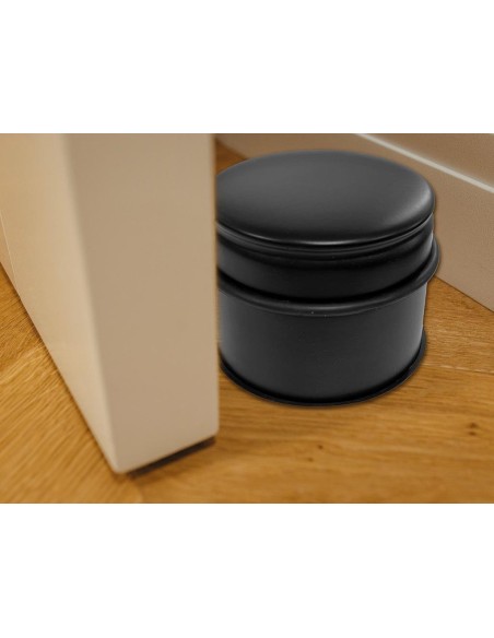 Butoir de porte - 9 x 7,5 cm - 1,1 kg - Noir