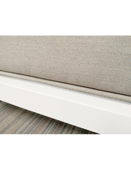 Ensemble de salon - Tout-en-un - Blanc + Gris