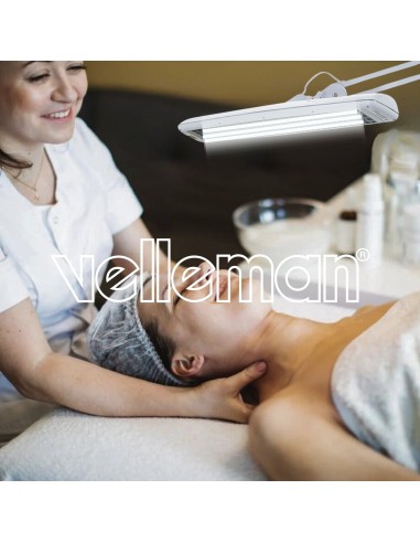 SCHREIBTISCHLAMPE - 3 x 14 W - WEIß