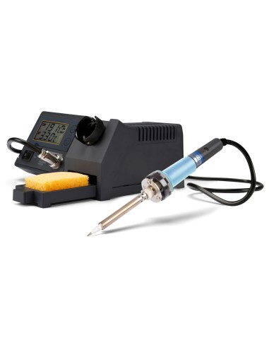 SOLDERING STATION WITH LCD & CERAMIC HEATER - 48 W - 150-450 °C