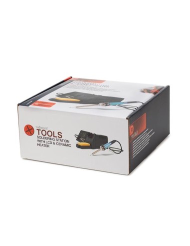 SOLDERING STATION WITH LCD & CERAMIC HEATER -...