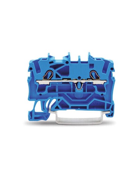 2-Leiter-Durchgangsklemme 2,5 mm², blau