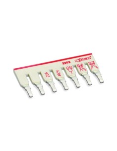 Ponts décalés, 7 voies, isolés, gris clair 2