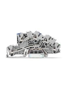 Multilevel installation terminal block, with operating...